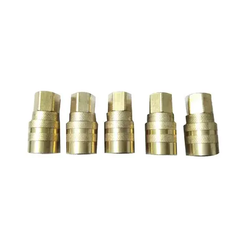 I/M Industrial Coupler, 1/4 x 1/4-In. FNPT - pack of 5