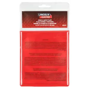 Lincoln Electric KH619 Welding Helmet Replacement Lens, Clear, 4.5 x 5.25-In.
