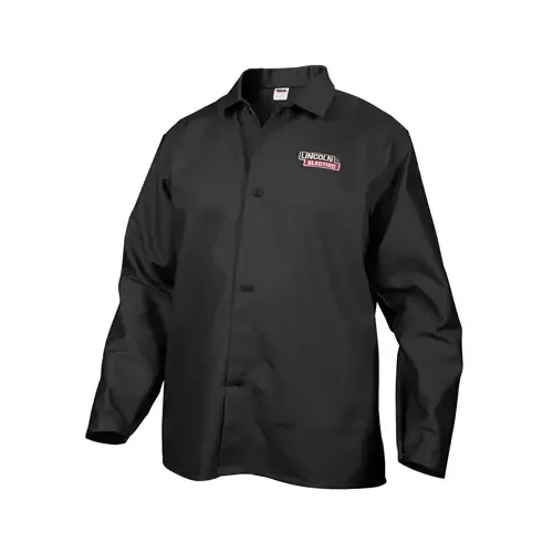 Black Welding Jacket, Large Black Welding Jacket, Large
