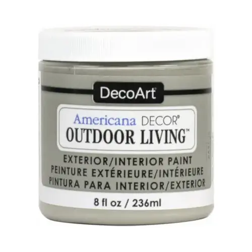 Americana Decor Outdoor Living Craft Paint, Patio, 8-oz. Americana Decor Outdoor Living Craft Paint, Patio, 8-oz.