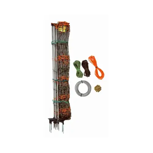 Electric Poultry Pen Netting, Positive/Negative, 40-In. x 82-Ft. Electric Poultry Pen Netting, Positive/Negative, 40-In. x 82-Ft.