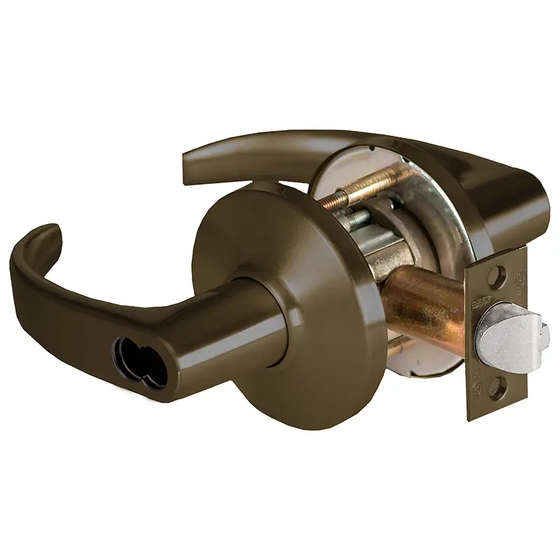 BEST Grade 1 Communicating Cylindrical Lock Lost Motion 14 Lever D Rose SFIC Less Core Oil-Rubbed Bronze Finish 4-7/8 ANSI Stri 9K47S14DS3613LM BEST Grade 1 Communicating Cylindrical Lock Lost Motion 14 Lever D Rose SFIC Less Core Oil-Rubbed Bronze Finish 4-7/8 ANSI Stri 9K47S14DS3613LM