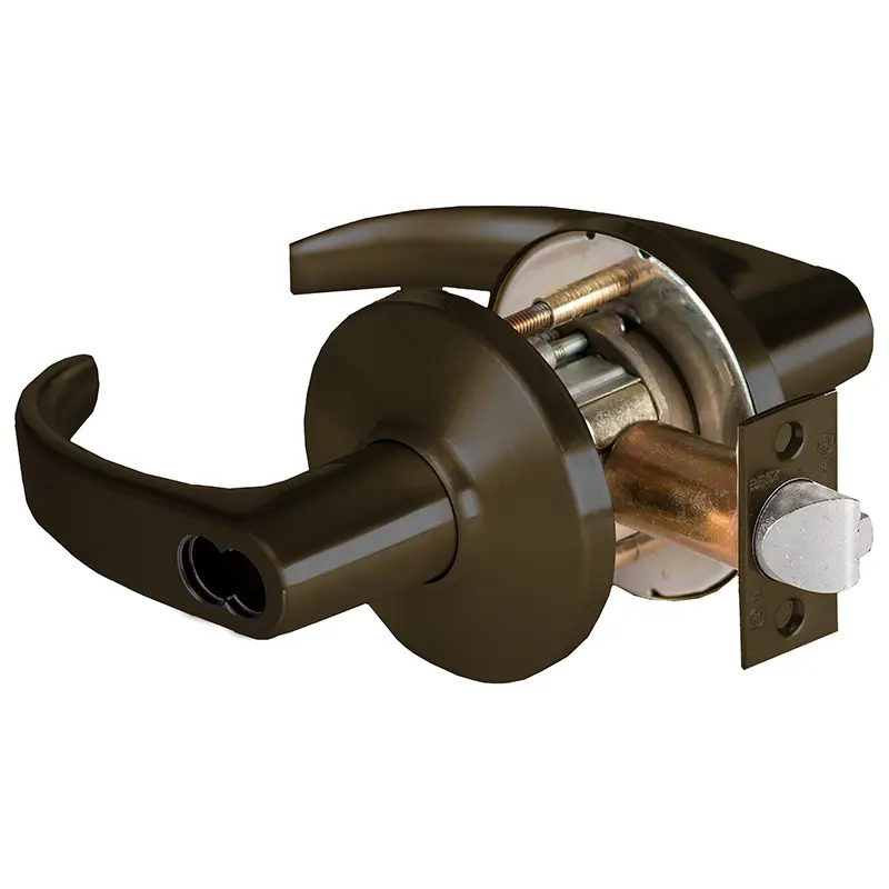 BEST Grade 1 Special Cylindrical Lock Lost Motion 14 Lever D Rose SFIC Less Core Dark Bronze Finish 4-7/8 ANSI Strike Non-han 9K37XR14DS3690LM BEST Grade 1 Special Cylindrical Lock Lost Motion 14 Lever D Rose SFIC Less Core Dark Bronze Finish 4-7/8 ANSI Strike Non-han 9K37XR14DS3690LM