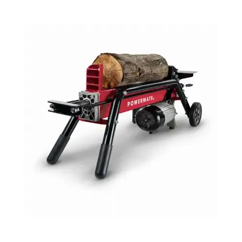 5-Ton Electric Log Splitter, Cuts up to 10-In. Thick, 3550 RPMs 5-Ton Electric Log Splitter, Cuts up to 10-In. Thick, 3550 RPMs
