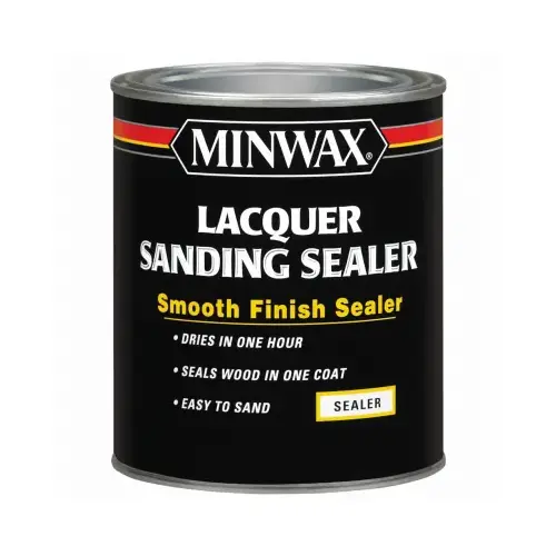 Lacquer Sanding Sealer, 1-Qt. Clear Lacquer Sanding Sealer, 1-Qt. Clear