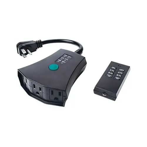 Digital Timer w/ Remote, Indoor or Outdoor