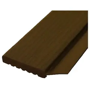 Gossen 236007707 236007707 Garage Door Weather Strip, 2 in W, 7/16 in Thick, 7 ft L, PVC, Brown