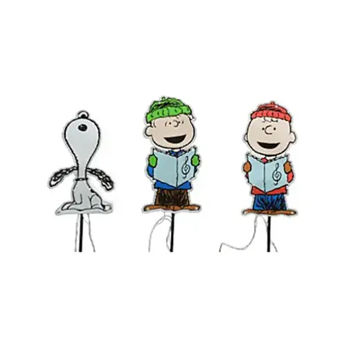 3-Pc. Peanuts Characters Pathway Lights, 26 In.