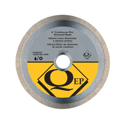Premium Diamond Blade, Wet or Dry Cut Porcelain/Ceramic Tile, 4-In.
