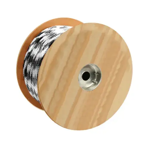 Polypropylene Rope, Solid Braid, Black/White, 5/8-In. x 200-Ft. Polypropylene Rope, Solid Braid, Black/White, 5/8-In. x 200-Ft.