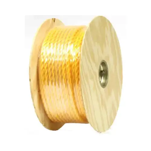Ref Pybf341 Rope RICHELIEU AMERICA LTD 300541TV Polypropylene Rope, Twisted, Yellow, 1/2 ...