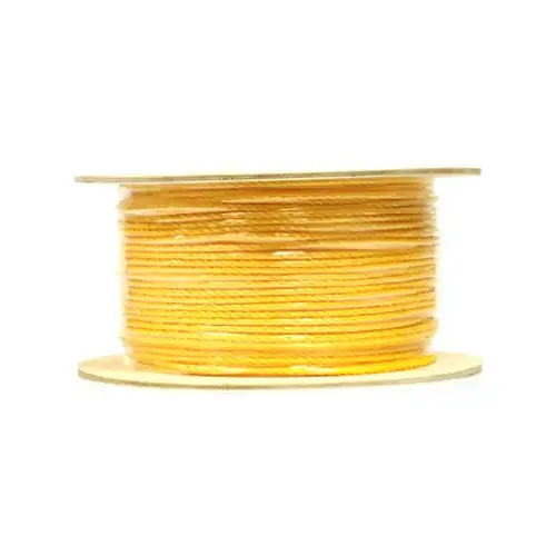 Polypropylene Rope, Hollow Braid, Yellow, 1/4-In. x 1000-Ft. Polypropylene Rope, Hollow Braid, Yellow, 1/4-In. x 1000-Ft.