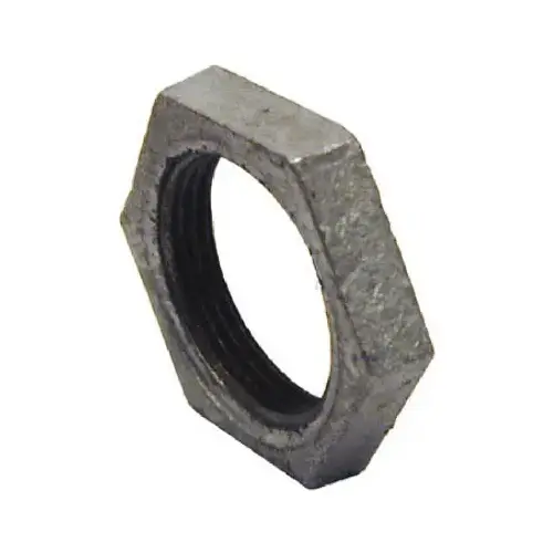 Pipe Fitting, Lock Nut, Galvanized, 3/4-In. Pipe Fitting, Lock Nut, Galvanized, 3/4-In.