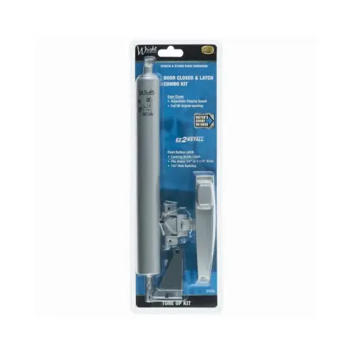 Door Closer & Latch Combo Kit