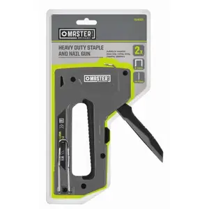 Master Mechanic TV161118001 Stapler & Brad Gun, Heavy-Duty