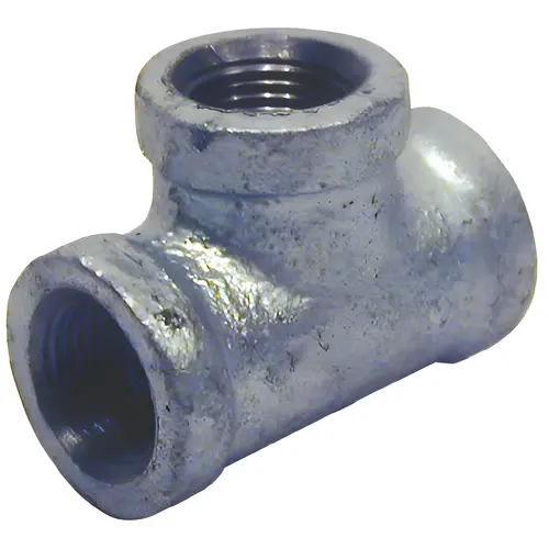 Pipe Fittings, Galvanized Equal Tee, 3/8-In. Pipe Fittings, Galvanized Equal Tee, 3/8-In.