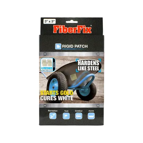 UV Rigid Patches, 3 x 3-In - pack of 4 UV Rigid Patches, 3 x 3-In - pack of 4