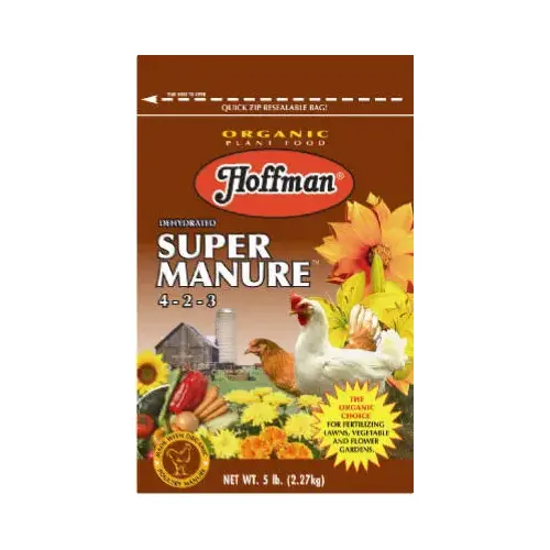 Dehydrated PoultryManure, 5-Lb.