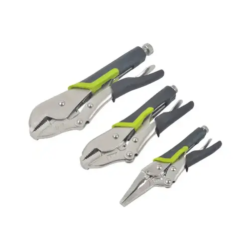 3-Pc. Locking Pliers Set 3-Pc. Locking Pliers Set