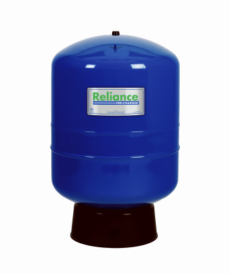 Reliance PMD-36S Pre-Charged Vertical Pressure Well Tank 36 gal Blue