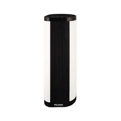 2-In-1 Ceramic Tower Base Heater With Remote, 900/1500-Watt