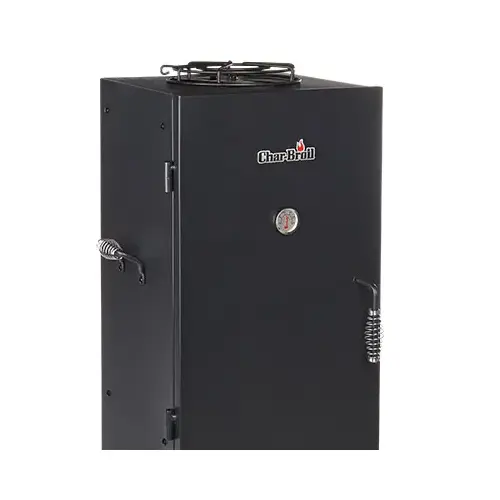 11701705 Gas Smoker, Propane, 16500 Btu BTU, Steel, Black 11701705 Gas Smoker, Propane, 16500 Btu BTU, Steel, Black