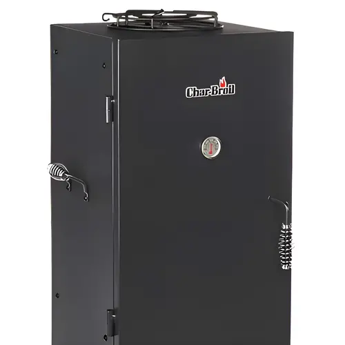 11701705 Gas Smoker, Propane, 16500 Btu BTU, Steel, Black