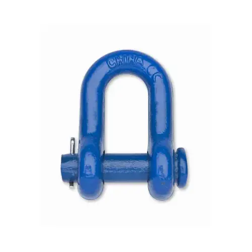 Utility Clevis, 7/16", 1.5 Ton WLL, Super Blue Utility Clevis, 7/16", 1.5 Ton WLL, Super Blue