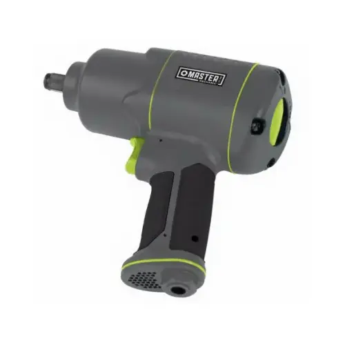 Air Impact Wrench, 650-Ft/Lb, 1/2-In.