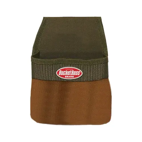 Original Series Tape Measure Pouch, 1-Pocket, Poly Fabric, Brown, 6-1/2 in W, 9 in H, 1-1/2 in D