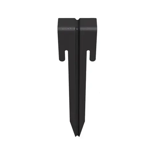 Edging Stakes, Black Steel, 10.5-In - pack of 3 Edging Stakes, Black Steel, 10.5-In - pack of 3