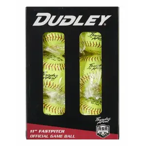 SPALDING SPORTS DIV RUSSELL 4A144R6 Thunder Heat Softball, ASA, 11-In - pack of 6