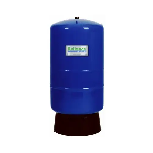 Pre-Charged Vertical Pressure Well Tank 14 gal Blue