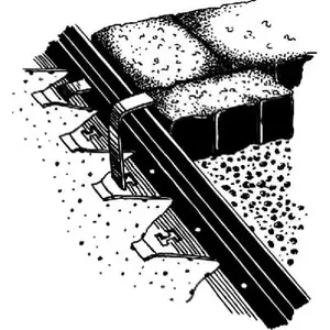 Avon Plastics 47208 Pavement Edger, Black, 8-Ft.