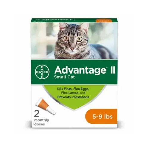Flea Prevention for Small Cats, 5-9-Lbs., 2 Doses Flea Prevention for Small Cats, 5-9-Lbs., 2 Doses