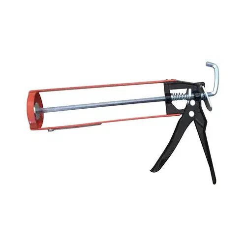 Caulking Gun, Medium Duty, 6:1 Thrust Ratio, 9-In. Caulking Gun, Medium Duty, 6:1 Thrust Ratio, 9-In.