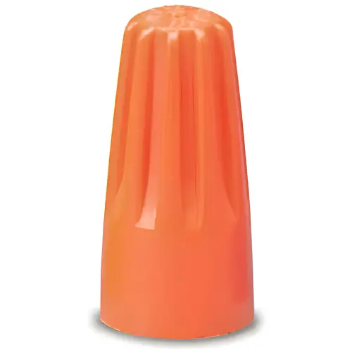 Wire Connector, 22-14 AWG, Orange, Small - pack of 100 Wire Connector, 22-14 AWG, Orange, Small - pack of 100