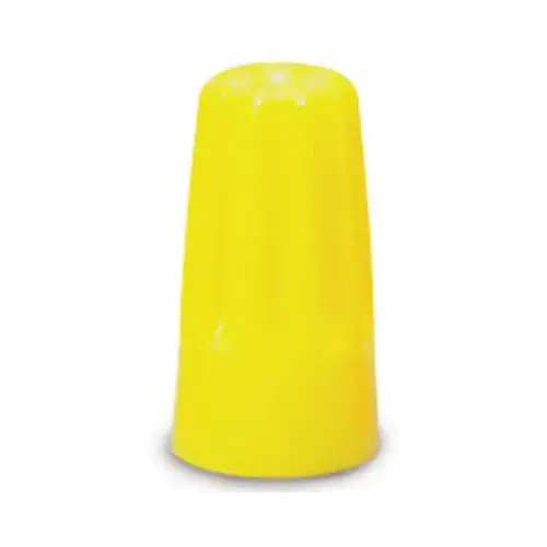 Wire Connector, 18-12 AWG, Yellow, Medium - pack of 100 Wire Connector, 18-12 AWG, Yellow, Medium - pack of 100