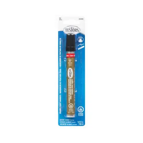 Enamel Craft Paint Marker, Gold Metallic, 1/3-oz.