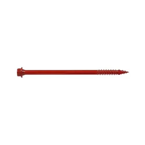 Truss Tite Steel Framing Screws, Red Ceramic, 5 x 5/16-In - pack of 50 Truss Tite Steel Framing Screws, Red Ceramic, 5 x 5/16-In - pack of 50
