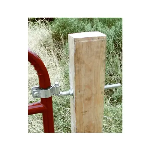 Gate Hinge, For: 2 in Round Tube Gate