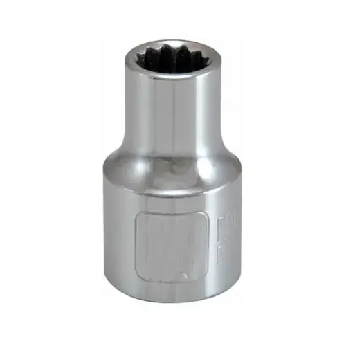 Metric Socket, 12-Point, 1/2-In. Drive, 13mm Metric Socket, 12-Point, 1/2-In. Drive, 13mm