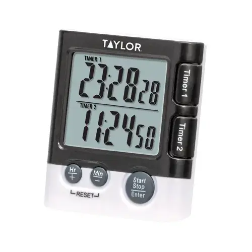 Digital Timer/Clock, Dual-Event, 1 "AAA"