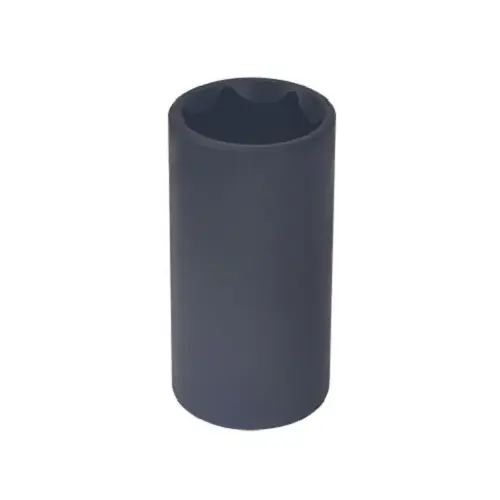 Metric Deep Impact Socket, 6-Point, 1/2 In. Drive, 18mm Metric Deep Impact Socket, 6-Point, 1/2 In. Drive, 18mm