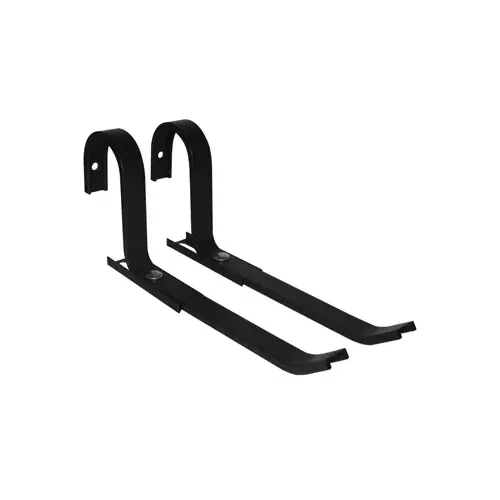 Deck Bracket, Rail-Mount, Adjustable, Aluminum Black Deck Bracket, Rail-Mount, Adjustable, Aluminum Black