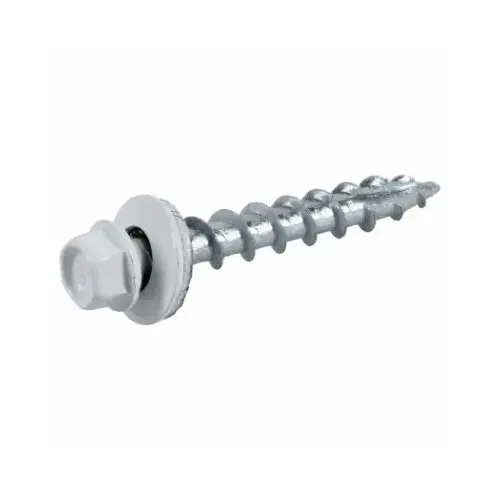 Powerpro OSB Roofing Screws, White, #12/14 x 1.5-In., 1-Lb. Powerpro OSB Roofing Screws, White, #12/14 x 1.5-In., 1-Lb.