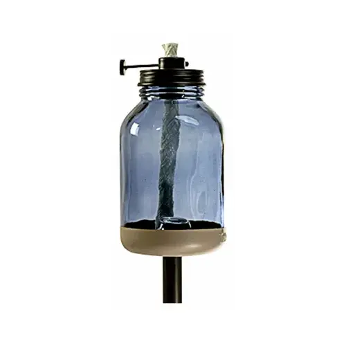 Glass Jar Torch, Adjustable Flame, Converts 3-In-1, 65-In. Glass Jar Torch, Adjustable Flame, Converts 3-In-1, 65-In.
