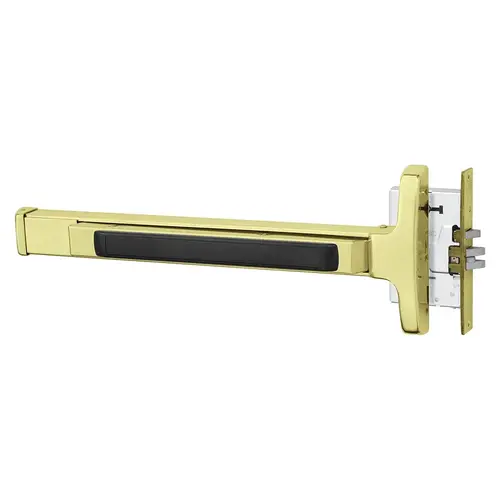 Mortise Exit Device Bright Brass Mortise Exit Device Bright Brass