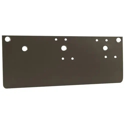 Door Closer Mounting Plate Dark Bronze Painted Door Closer Mounting Plate Dark Bronze Painted