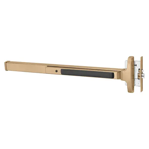 Mortise Exit Device Satin Bronze Clear Coated Mortise Exit Device Satin Bronze Clear Coated